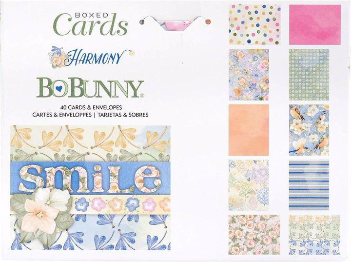 Image du produit American Crafts Jeu de cartes à motifs Harmony (40 pcs)