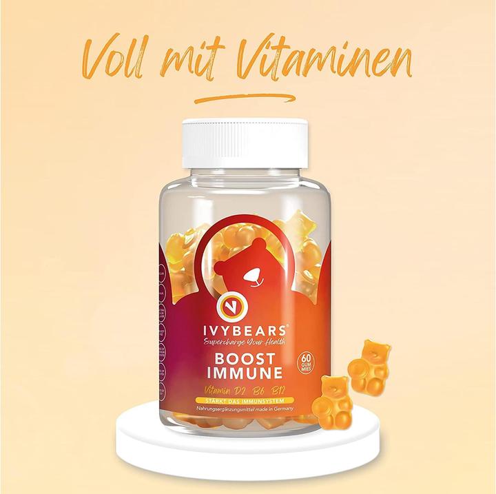 Actual product image IVYBears Boost Immune (60 Piece, Gummies, 150 g)