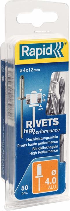 Rapid Universal Blindniete Ø 4,0 x 12 mm