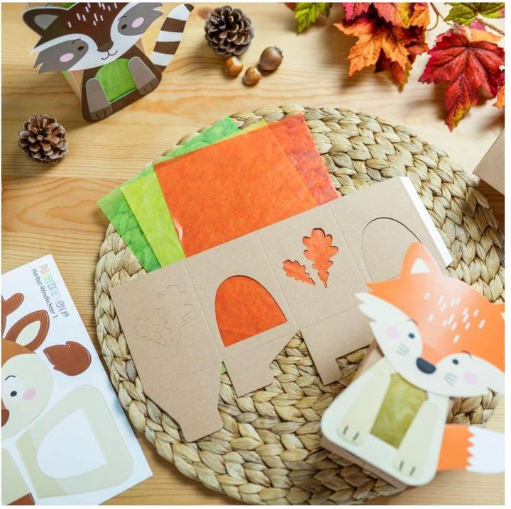 Produktbild Papierdrachen Windlichter Set