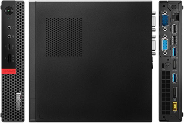 Actual product image Lenovo ThinkCentre M920x Tiny (Intel Core i9-9900T, 16 GB, 1024 GB)