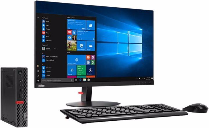 Actual product image Lenovo ThinkCentre M920x Tiny (Intel Core i9-9900T, 16 GB, 1024 GB)