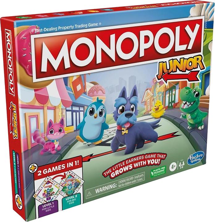 Produktbild Hasbro Monopoly Junior (Deutsch)