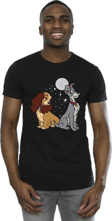 Immagine prodotto Disney Lady And The Tramp Moon Maglietta Uomo (L)