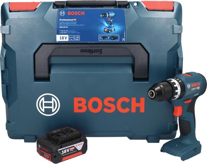 Actual product image Bosch Professional Bosch GSB 18V-45 Battery impact drill 18 V 45 Nm Brushless + 1x rechargeable battery 5.0 Ah + (Rechargeable battery operated)
