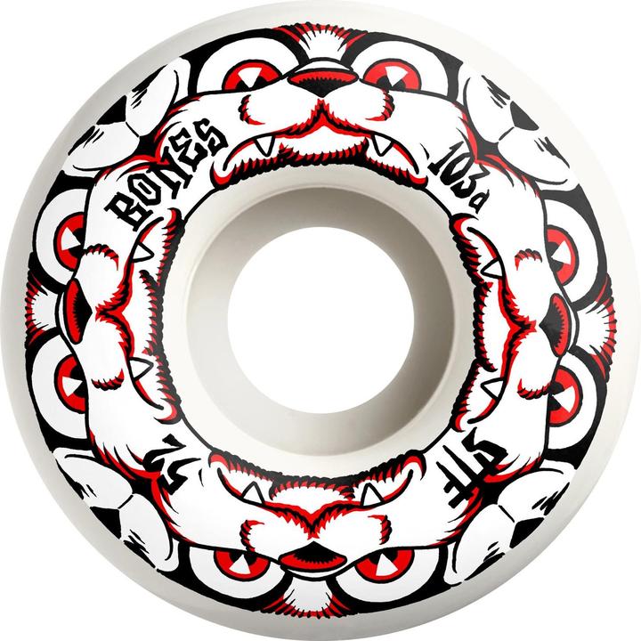 Actual product image Bones Wheels 103A STF Dog Night V4 Wide (52 mm)