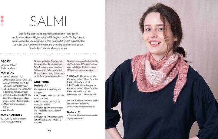 Produktbild Mini-Tücher - Maxi-Chic | Stricken mit @maschenfein (Deutsch, Sandra Groll, Marisa Nöldeke, Lisa Kirchhoff, 2025)