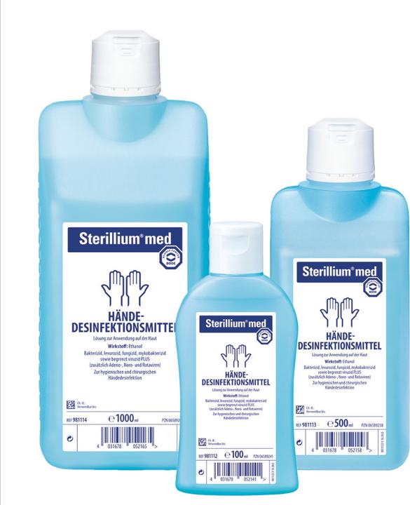 Actual product image Bode Hand disinfectant Sterillium med, 100 ml (100 ml)