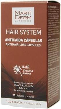 Image du produit Martiderm Anticaida Oral 60 Capsules (Talc)