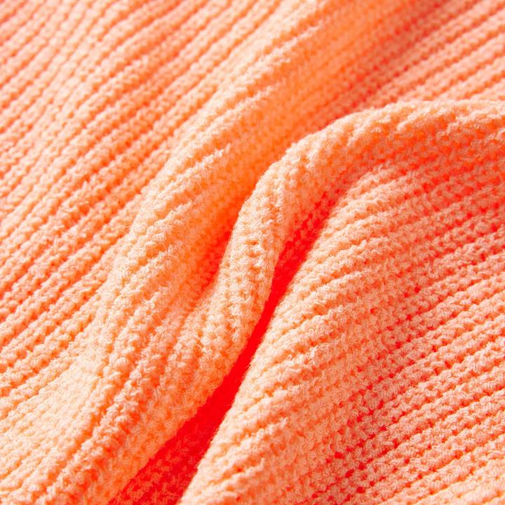 Actual product image VidaXL Children's jumper knitted light orange 92,Material: 60 % acrylic (92)