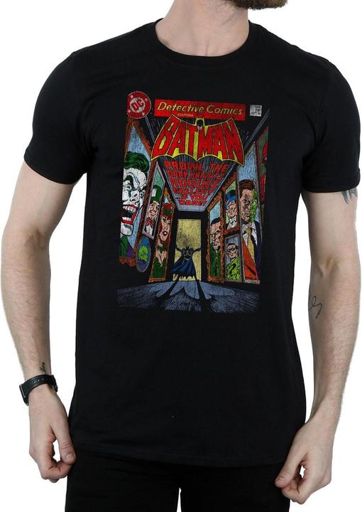Produktbild Batman Rogues Gallery Comic Cover TShirt aus Baumwolle (XXL)