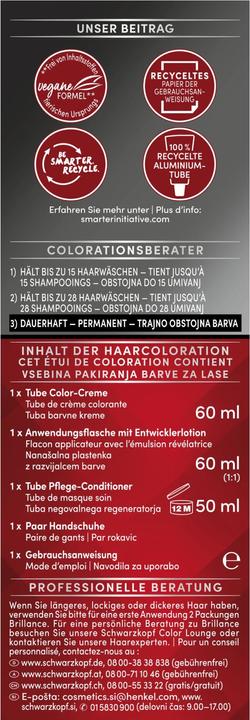 Produktbild Schwarzkopf Brillance Intensiv-Color-Creme 869 Kastanienbraun (869 Kastanienbraun)
