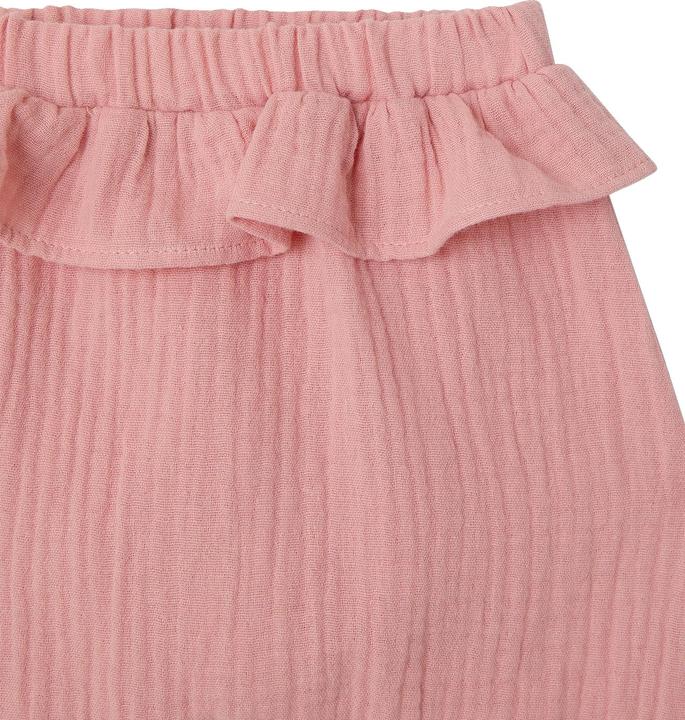 Actual product image Vertbaudet Baby-Set mit Volants: Bluse & Haremshose, Musselin (62)