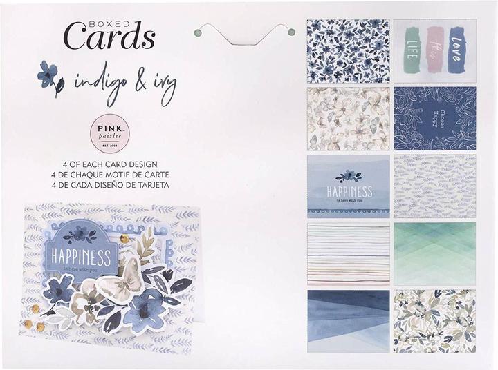Immagine prodotto American Crafts Set di carte Motif Indigo & Ivy 40 pezzi (1 pz.)