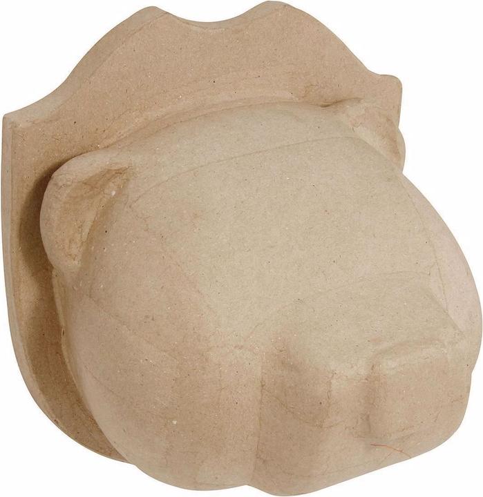 Image du produit Décopatch Trophée en carton Ours 17.5 x 15.3 x 12 cm