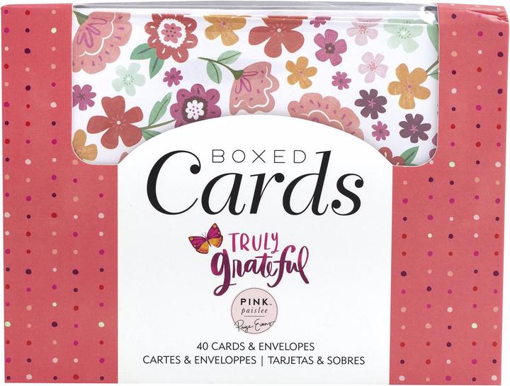 American Crafts Jeu de cartes à motifs Truly Grateful 40 pièces (40 pcs)