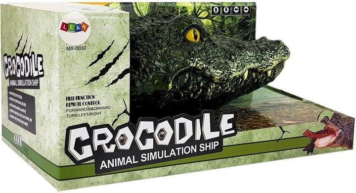 Image du produit Lean Toys Bateau crocodile télécommandé 2,4G