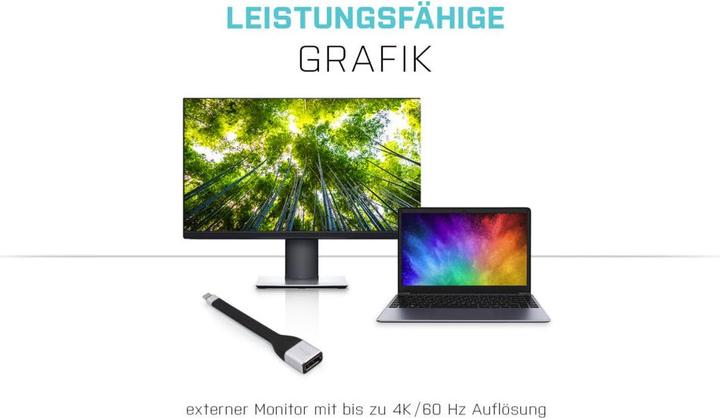 Produktbild i-tec USB-C zu (DP, 13.50 cm)