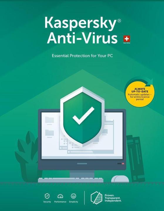 Produktbild Kaspersky Anti-Virus (1 User, 12 Monate)