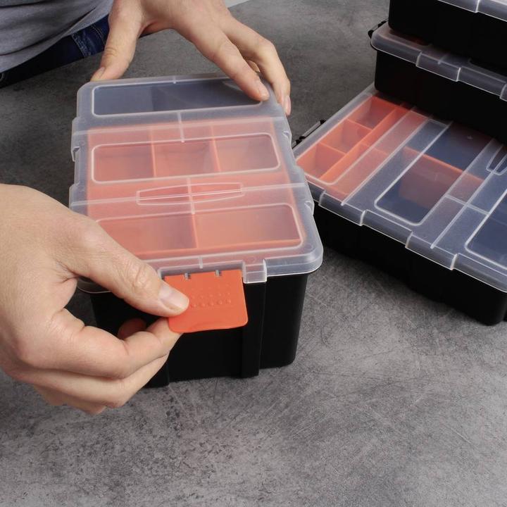 Actual product image Quadrios 23SA097 Assortment box fixed subdivision Contents 1 set