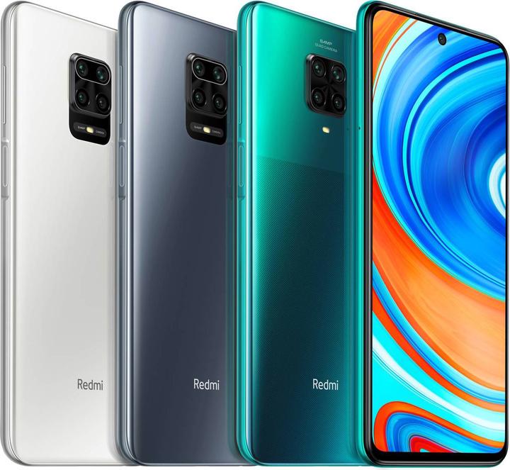 Actual product image Xiaomi Redmi Note 9 Pro (128 GB, Interstellar Grey, 6.67", Dual SIM + SD, 64 Mpx, 4G)
