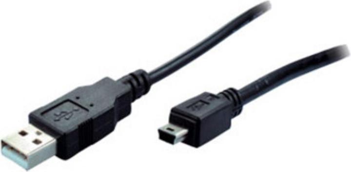 Actual product image Shiverpeaks BASIC-S USB 2.0 Mini cable, 2.0 m USB-A plug (1.80 m, USB 2.0)
