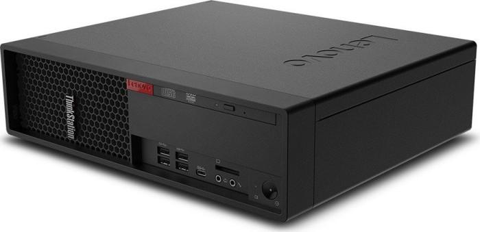 Image du produit Lenovo ThinkStation P330 SFF Gen 2 (Intel Core i7-9700, 16 Go, 256 Go, Quadro P1000)