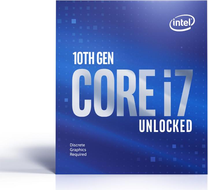 Actual product image Intel Core i7-10700KF (LGA 1200, 3.80 GHz, 8 -Core)