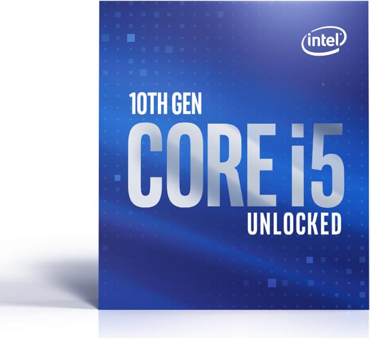 Actual product image Intel Core i5-10600K (LGA 1200, 4.10 GHz, 6 -Core)