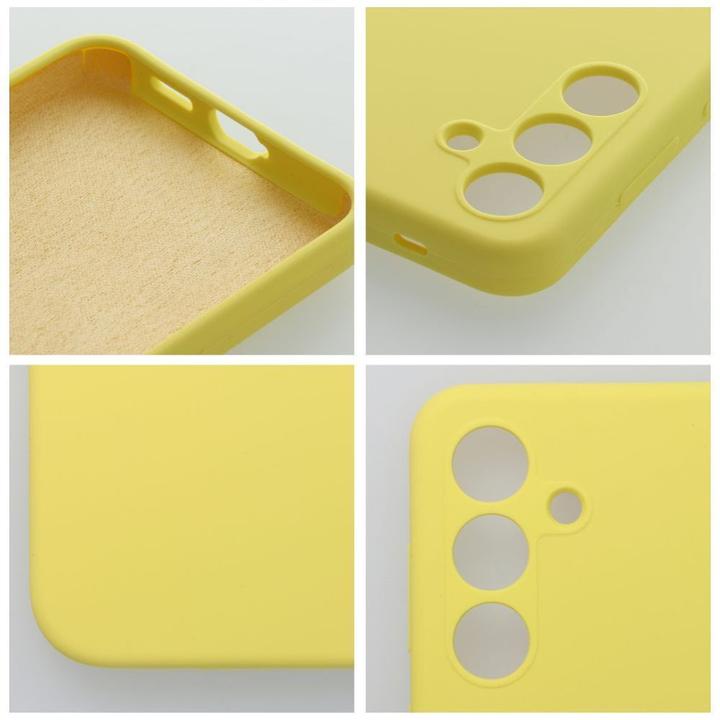 Actual product image OEM Back panel cover Case SILICONE 2mm for SAMSUNG S25 Ultra lemon (Samsung Galaxy S25 Ultra)