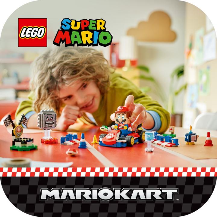 Immagine prodotto LEGO Mario Kart - Kart interattivo LEGO Mario & Standard (72043, LEGO Super Mario)