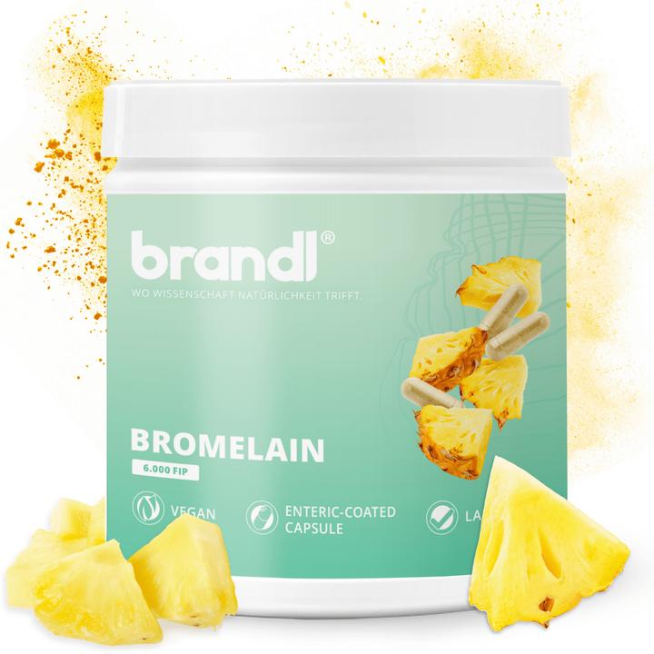 Brandl Bromelain Vegan (1 Stück, Kapseln, 140 g)