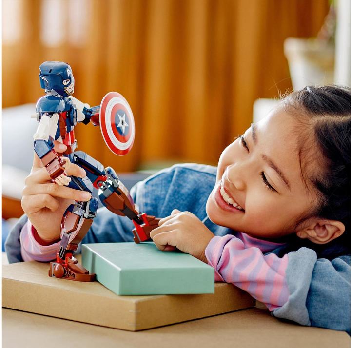Produktbild LEGO Captain America Baufigur (76258, LEGO Marvel)