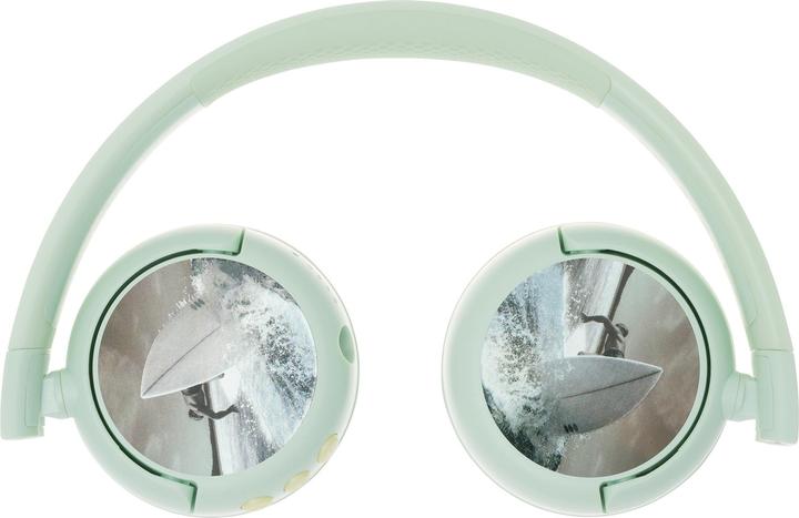 Actual product image Buddyphones kids headphones wireless POPFun (Green)