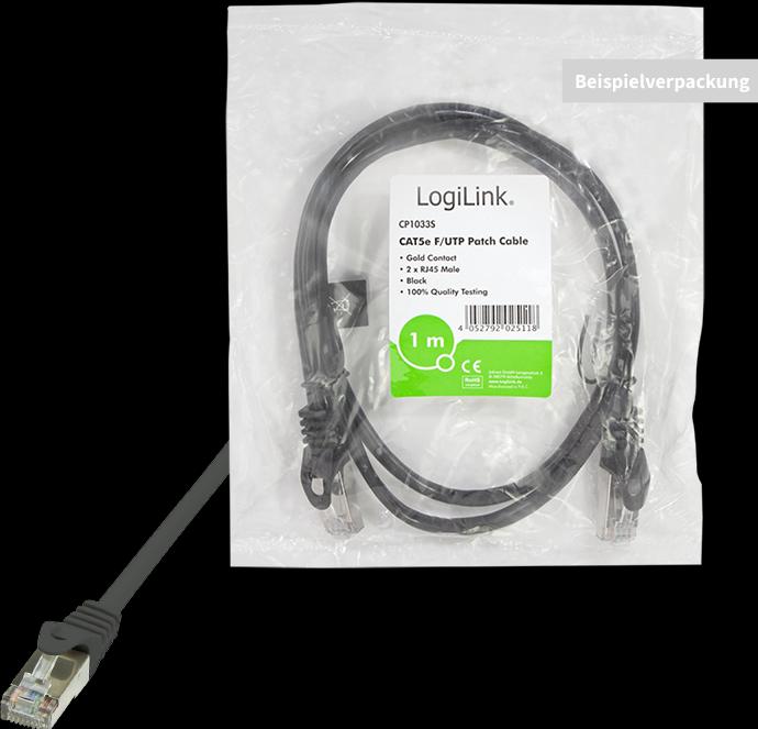 Actual product image LogiLink Network cable (F/UTP, CAT5e, 7.50 m)