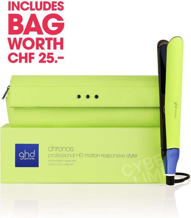 Immagine prodotto ghd Haarglätter Chronos Styler Cyber Lime (Piastra per capelli)