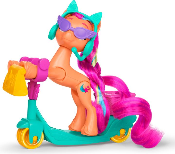 Actual product image Hasbro My Little Pony: Tell Your Tale Rolling Scooter Sunny Starscout Toy