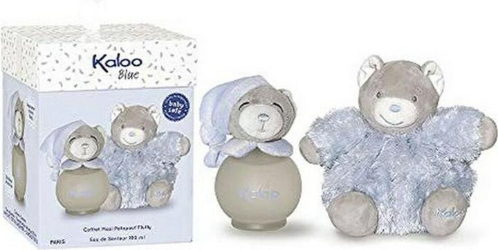Immagine prodotto Kaloo Blu di Eau de Senteur Spray (senza alcool) + Orso peloso in omaggio 95 ml (Eau de toilette, 95 ml)