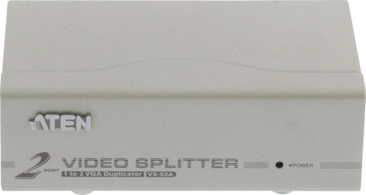 Immagine prodotto Aten VS92A, Splitter VGA a 2 porte con amplificatore di segnale fino a 30 m