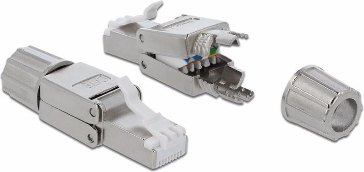 Produktbild Delock Stecker 86476 1 Stück, Grau werkzeugfrei (Netzwerkkabel Stecker)