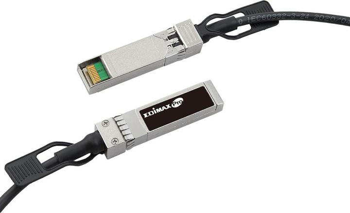 Actual product image edimax EA1 Series InfiniBand 0.5 m SFP+ Cable Black