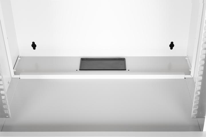 Produktbild Digitus 19" 12HE Wandgehäuse, SOHO PRO 592 x 540 x 400 mm, grau (12 HE, 19 Zoll Rack)