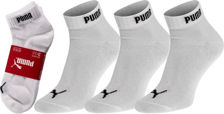 Puma 3er Pack Socken weiss EU 35-38 (UK 2.5-5) (35 - 38)