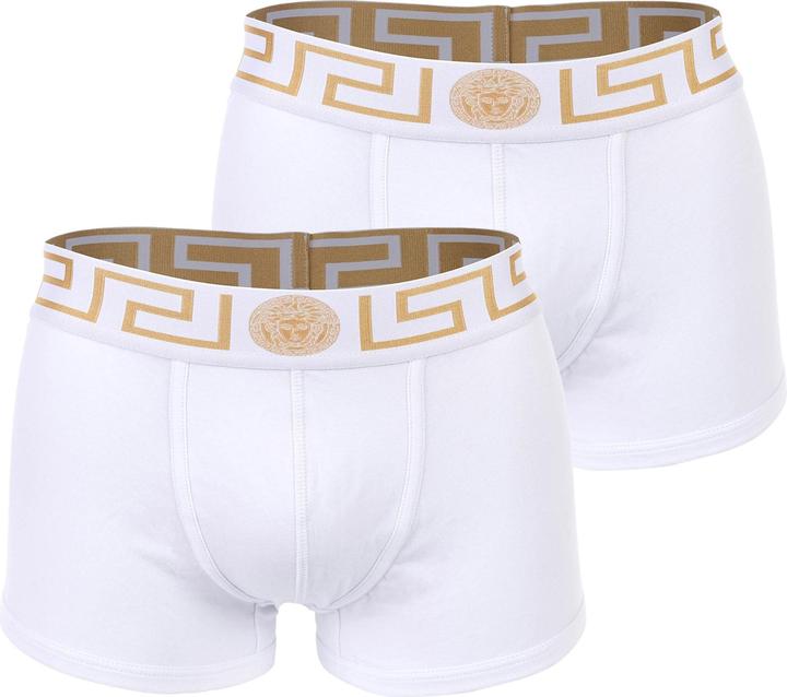 Versace Bi-Pack Trunk Jersey Topeka Bi-Stretch Cotton Organic New Logo (XL, 2er Pack)