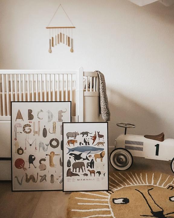 Actual product image Juniqe ABC Kids (60 x 90 cm)