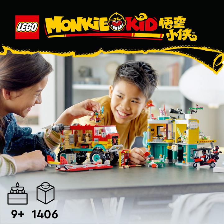 Actual product image LEGO Monkie Kid Monkie Kids Team Transporter (80038, LEGO Monkie Kid)