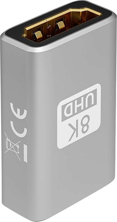Produktbild Goobay HDMI-Adapter, Kupplung, vergoldet, 8K @ 60 Hz (HDMI)