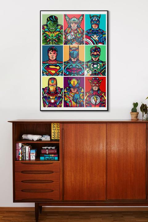 Immagine prodotto Juniqe Super Pop (60 x 90 cm)