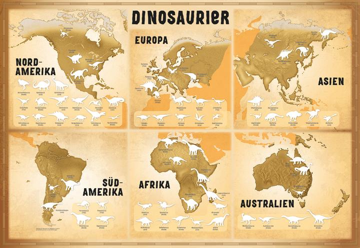 Actual product image Panini Glow-in-the-Dark Dinosaurs: My Great Sticker Atlas
