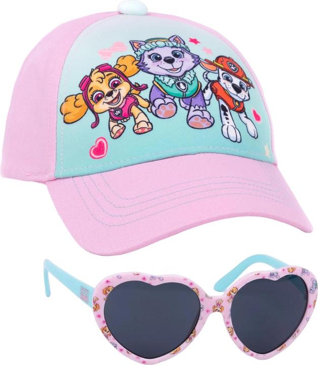 Immagine prodotto Paw Patrol Set di occhiali da sole e berretto da baseball per ragazze (Taglia unica)